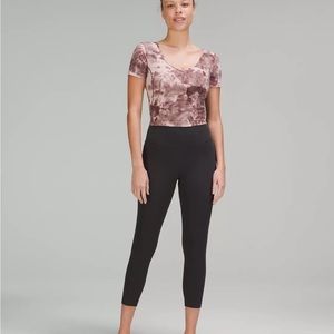 Lululemon Align M T-Shirt Diamond Dye Mink Bery Lunar Rock Shadow